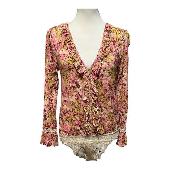 Intimately Free People Bodysuit Spring Combo Size S - Picture 1 of 7